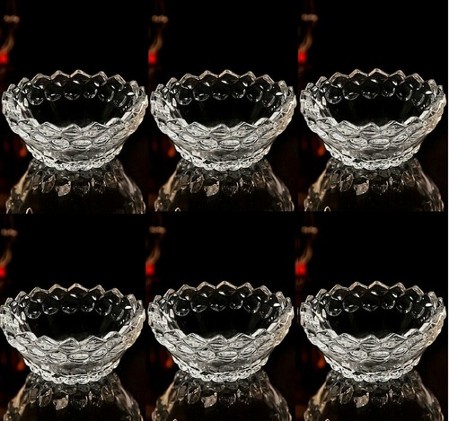 Set crystal clear glass - set, 6