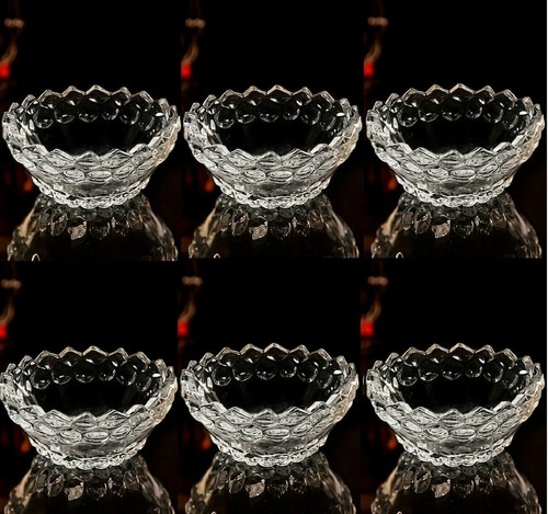 6pc crystal clear glass - 6pc,