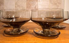 Set of 4 Hand blown Glass