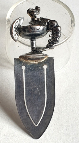 Quality solid metal - quality, bookmark