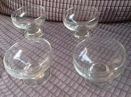 Vintage clear plain - 4,