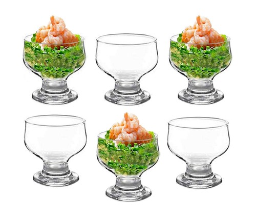 Glass prawn cocktail - glass,