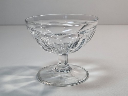 Vintage glass dessert - glass, bowl