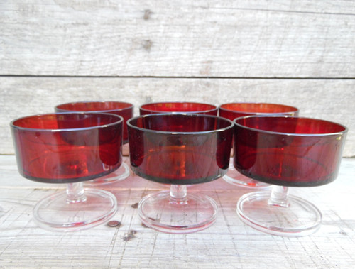 Vintage french ruby red - vintage,