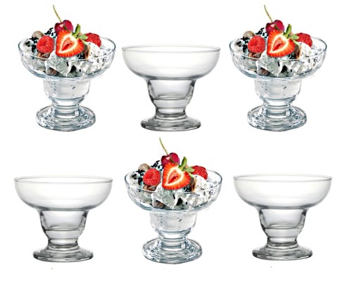 Ice cream bowls - cream,