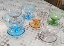 Vintage multi coloured glass