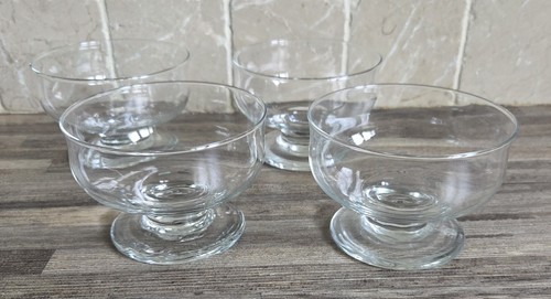 Vintage glass dessert prawn - glass,